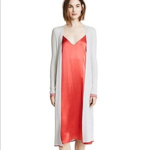 Rag & Bone Flora Cardigan Grey Metallic XS